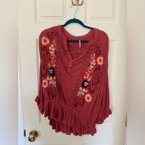 Free people floral top